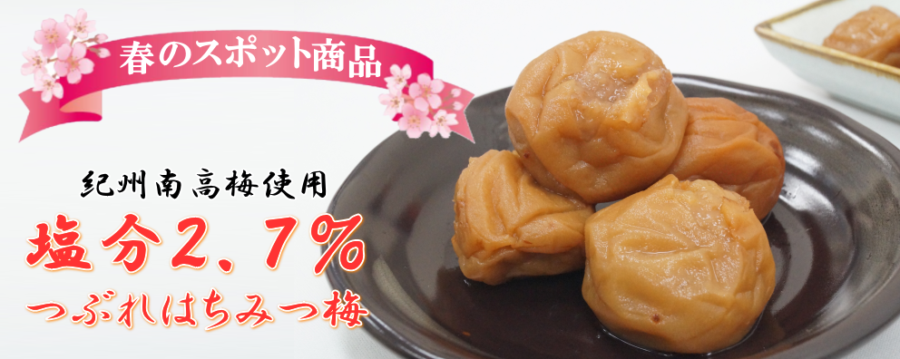 つぶれ梅はちみつ