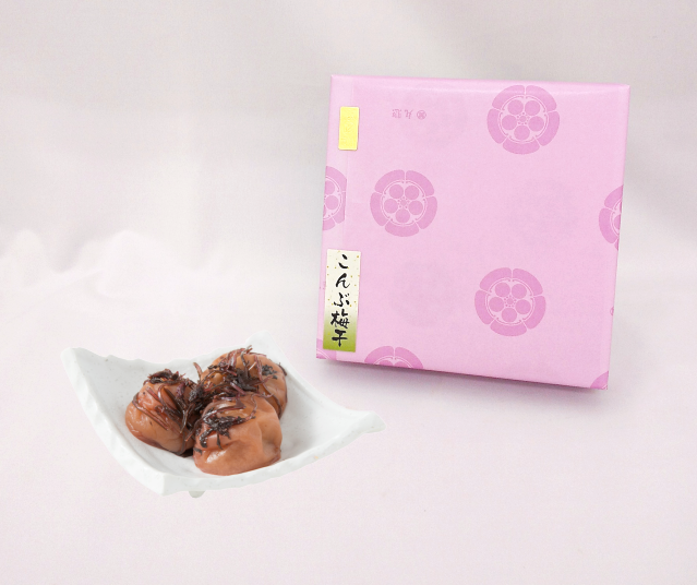 減塩 はちみつ入り こんぶ梅干