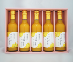 ほんまもんみかん果汁 200ml×5本(化粧箱入り)