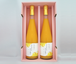ほんまもんみかん果汁 500ml×2本(化粧箱入り)